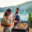 Royal Gourmet 35'' Griddle and Cover Bundle 4 -Burner Liquid propane Flat Top Grill