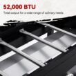 Royal Gourmet 35'' Griddle and Cover Bundle 4 -Burner Liquid propane Flat Top Grill