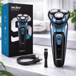 Sejoy Rechargeable Electric Razor for Men – Portable Electric Shaver for Smooth Daily Shaving
