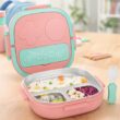 500ml Stainless Steel Insulated Lunch Box – Leakproof Bento Food Container with Compartments for Kids & Toddlers