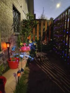 Solar-Powered Waterproof Firework Garden Lights With Remote Control & 8 Lighting Modes