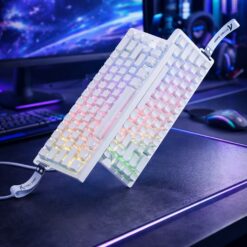 Attack Shark X68 HE 60% Wired Mechanical Gaming Keyboard – Hall Effect Magnetic Switch, 8KHz Polling