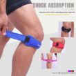 Adjustable Knee Patellar Tendon Support Strap – Sports Knee Brace for Running & Basketball