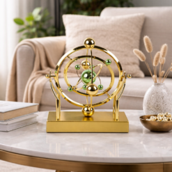 Celestial Orbit Pendulum – Kinetic Desk Sculpture for Home and Office Decor