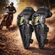 Motorcycle Knee and Elbow Protective Gear Set – Ventilated Pads for Motocross & Outdoor Riding