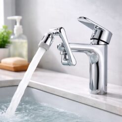 360° Rotating Faucet Aerator – Universal Splash Filter Tap Extender for Kitchen Sink