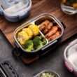 Food-Grade Double-Layer Insulated Lunch Box – Leakproof Thermal Bento Food Container for School, Office, Camping