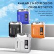 Mini Electric Shaver with Digital Display – Rechargeable Dual Blade Beard Trimmer for Home & Travel