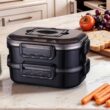 Food-Grade Double-Layer Insulated Lunch Box – Leakproof Thermal Bento Food Container for School, Office, Camping