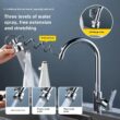 Pull-Out Faucet Sprayer Extension with 3 Spray Modes – Splash-Proof Kitchen Sink Faucet Attachment
