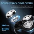 Sejoy Rechargeable Electric Razor for Men – Portable Electric Shaver for Smooth Daily Shaving