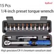 Offset Impact Extension Wrench Set with 4 Socket Adapters and 1/2 Inch Drill Adapter for Auto Repair & Tight Spaces