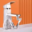 360° Rotating Faucet Aerator – Universal Splash Filter Tap Extender for Kitchen Sink