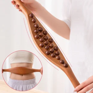 Wood Therapy Massage Roller Set – Wooden Maderoterapia Tool for Body Sculpting & Lymphatic Drainage Massage