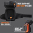 Heavy Duty EVA Foam Knee Pads with Gel Cushion – Adjustable Knee Protection for Work & Gardening