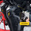 Motorcycle Knee and Elbow Protective Gear Set – Ventilated Pads for Motocross & Outdoor Riding