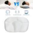 Memory Foam Orthopedic Neck Pillow for Pain Relief & Deep Sleep, Breathable 3D Support Pillow