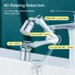 360° Rotating Faucet Aerator – Universal Splash Filter Tap Extender for Kitchen Sink