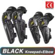 Motorcycle Knee and Elbow Protective Gear Set – Ventilated Pads for Motocross & Outdoor Riding