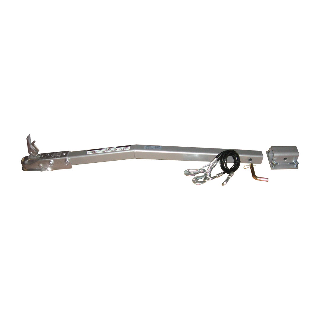 Dosko Heavy Duty Steel Tow Bar with 2-Inch Coupler and Safety Cables - 39 x 7 Inches Dosko Heavy Duty Steel Tow Bar with 2-Inch Coupler and Safety Cables - 39 x 7 Inches
