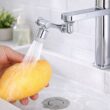 360° Rotating Faucet Aerator – Universal Splash Filter Tap Extender for Kitchen Sink