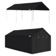 Caravan Canopy Domain 10 x 20 Feet Straight Leg Instant Canopy Tent Set w/Sidewalls
