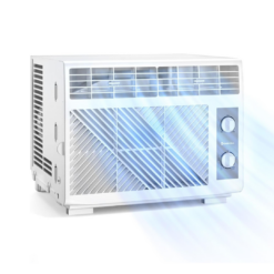 Comfort Zone Window Mounted Room Air Conditioner, 5,000 BTU, 7 Temperature Settings