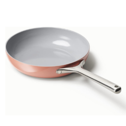 Caraway Nonstick Ceramic Frying Pan (2.7 qt, 10.5") - Non Toxic, PTFE & PFOA Free - Perracotta