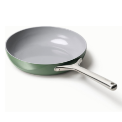 Caraway Nonstick Ceramic Frying Pan (2.7 qt, 10.5") - Non Toxic, PTFE & PFOA Free - Sage