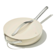 Caraway Nonstick Ceramic Sauté Pan with Lid (4.5 qt, 11.8