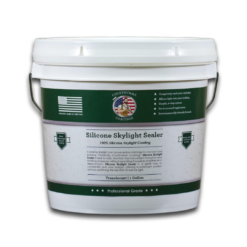 Countryman Coatings - 100% Silicone Skylight Coating (Translucent) Protect and Waterproof Your Skylights - Allow Natural Light In - No Primer Required (1 Gallon)