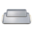 Caraway Non-Stick Ceramic Baking Sheet Duo - Naturally Slick Ceramic Coating - Non-Toxic, PTFE & PFOA Free - Black