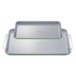 Caraway Non-Stick Ceramic Baking Sheet Duo - Naturally Slick Ceramic Coating - Non-Toxic, PTFE & PFOA Free - Sage