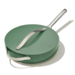 Caraway Nonstick Ceramic Sauté Pan with Lid (4.5 qt, 11.8
