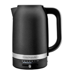 KitchenAid 1.7L Electric Kettle w/Temp Control KEK1701, Cast Iron Black