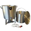 High Performance Cookers 120 Quart 3 -Burner Propane Manual Aluminized steel Boiler