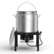 Camp Chef 100-qt Boil Pot with 1 -Burner Propane Electronic Stainless steel Jet cooker