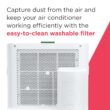 Frigidaire 10000 BTU DOE 115-Volt Vented Medium Room Smart Portable Air Conditioner with Heater,