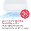 Frigidaire 10000 BTU DOE 115-Volt Vented Medium Room Smart Portable Air Conditioner with Heater,