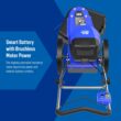Kobalt Wheeled 80-volt 22.0-in Straight Shaft Battery String Trimmer 6 Ah (Battery Included) (Charger Included)