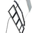 Yard Tuff Tri-Global 72 in. W x 18 in. L Heavy-Duty Steel Drag Harrow with 46 Bolts