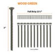 CAMO #10 x 3-in Wood to wood Deck Screws ( 2000 -Per Box )
