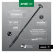SPAX 5/16-in x 14-in Black Ecoat Wafer -Head Interior Lag screws 250 -Pack