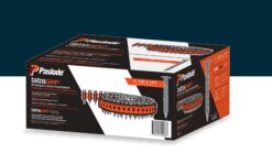 Paslode 1-1/8-in Galvanized Spiral Shank Plastic Collated Siding Nails 3600 -Per Box