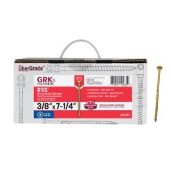 GRK Fasteners RSS 3/8-in x 7-1/4-in Polymer Exterior Structural wood screws ( 200 -Per Box )