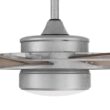 Harbor Breeze Henderson 72-in Galvanized with Rustic Weathered Oak Blades LED Covered Outdoor Ceiling Fan With Light and Remote Control Included 10 -Blade