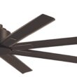 Minka Aire Xtreme H2O 52-in Oil Rubbed Bronze with Oil Rubbed Bronze Blades Uncovered Outdoor Ceiling Fan Without Light and Remote Control Included 8 -Blade