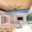 Breezary HVLS Oversized Industrial 120-in Black with Black Aluminum Blades Ceiling Fan Without Light and Remote Control Included 6 -Blade