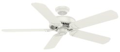 Casablanca Panama 54-in Fresh White with Fresh White/Rustic Oak Veneer Blades Ceiling Fan Light Kit Compatible and Wall Control Included 5 -Blade