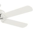 Casablanca Panama 54-in Fresh White with Fresh White/Rustic Oak Veneer Blades Ceiling Fan Light Kit Compatible and Wall Control Included 5 -Blade